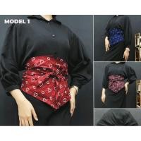 ราคา เข็มขัดโอบิผู้หญิง โอบิ กระโดด โอบิ เคบายา โอบิ เข็มขัดคาดเอวแบบเรียบง่าย โอบิคาดเอวแบบทันที (47401972959)