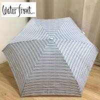 ราคา ร่มญี่ปุ่นมือสอง ร่มพับ 4 ตอน ลายริ้ว แบรนด์ Water Front (28287390945)