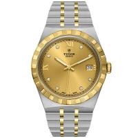 ราคา Tudor ยี ่ ห ้ อใหม ่ Tudor Royal Series Automatic Mechanical Men 's Watch 38mm Gold Swiss Watch M2 (25681685235)