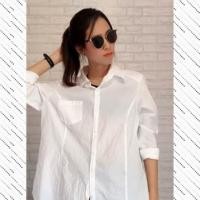 ราคา เสื้อเชิตขาวแขนยาว แขนสั้น มือสอง (5337808318)