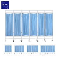 ราคา MAO ฉากกั้นห้องพยาบาล ฉากกั้นห้องพับได้ มีล้อเลื่อน ฉากกันลม โครงเหล็กหนา (41469650325)