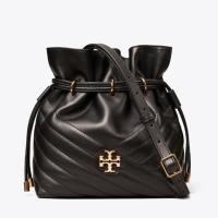 ราคา Tory Burch Ladies Kira Chevron Mini Bucket Bag 64439 (4681881826)