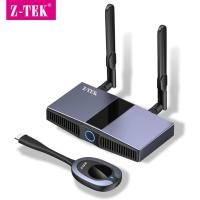 ราคา Z-tek ZY554 Wireless HDMI Transmitter and Receiver, Wireless HDMI Extender Kit, 1080P (55652072950)