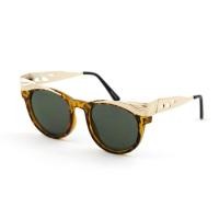 ราคา Spitfire Sunglasses Upcycle Tortoise Gold, Black lens แว่นกันแดดสีกระ เลนส์ดำ (425218771)