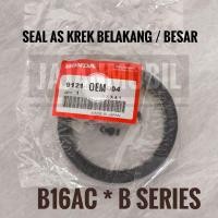 ราคา ซีลเพลาข้อเหวี่ยงขนาดใหญ่ b16 b series ซีลเพลาข้อเหวี่ยงด้านหลัง b series ซีลเพลาข้อเหวี่ยงด้านหลัง B16A ซีลเพลาข้อเหวี่ยงด้านหลัง honda B series B16a (41123997032)
