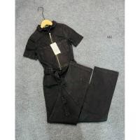 ราคา ZARA จั้มสูทยีนส์ ผ้ายืด ซิปหน้า (57401939791)