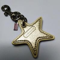ราคา Coach ป้ายห้อยกระเป๋า star สีเงิน สีขาว (27541317335)