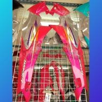 ราคา ชุดสีเวฟ125 Wave125 สีทูโทน ชมพูเทา (3428449516)