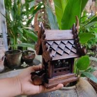 ราคา ศาล กลาง ศาลไม้ พระภูมิ ศาลพระภูมิ ศาลพระภูมิไม้ ศาลตายาย เรือนไทย บ้านทรงไทย ไม้สัก เพื่อศิริมงคล (13312836570)