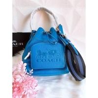 ราคา Coach 1898 Jes Drawstring Bucket Bag With Horse And Carriage กระเป๋าสะพายข้าง