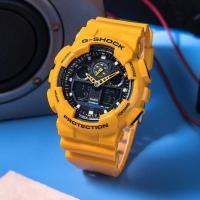 ราคา KK g-shock GA-100 สีเหลือง Bumblebee นาฬิการะเบิด Removal Expert Men Hornet 100A-9A กีฬาดิจิตอลกันน้ํา V846 (45501571185)