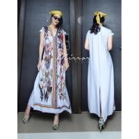 ราคา mirrorsister แมกซี่เดรสยาวลายดอก ลายเก๋วินเทจสไตล์โบฮีเมี่ยน (27980301263)