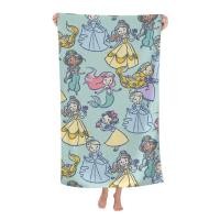 ราคา ผ้าขนหนูอาบน้ํา ดูดซับน้ําได้ดี ลายเจ้าหญิงดิสนีย์ ขนาดใหญ่ 80x130 ซม. เป็นมิตรกับผิว สําหรับชายหาด (29861788767)