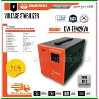 ราคา Daewoo เครื่องปรับแรงดันไฟฟ้าอัตโนมัติ 2kVA 1600 วัตต์ ป้องกันความเสียหายจาก ไฟตก ไฟกระชาก รุ่น DW-TZM2KVA (Stabilizer) (18773725595)