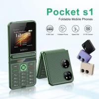 ราคา SERVO Pocket S1 ปุ่มควบคุมพลิกพับได้ รองรับโทรศัพท์ 4 การ์ด สมาร์ทโฟนหน้าจอ 2.4 นิ้ว (49501848191)