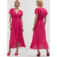 ราคา calliope wrap dress เดรสยาวคอวี ขอบเอวยางยืด ช่วงแขนระบาย เนื้อผ้า viscose ผ้าเนื้อนิ่ม เนื้อผ้าไม่ยืด ผ้าไม่หนามาก (29621454265)