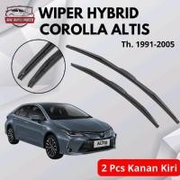 ราคา ที่ปัดน้ําฝนไฮบริด Toyota Corolla Altis 1991-2005 ครบชุดคู่ขวาซ้าย Anti-Scratch (55302937168)
