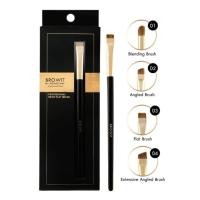 ราคา บราวอิท แปรงเขียนคิ้วน้องฉัตร ขนนุ่ม Browit Professional Brow Brush (26069037063)