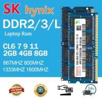 ราคา [24H SENT] Hynix 2GB 4GB 8GB RAM DDR3 DDR2 DDR3L แล็ปท็อป RAM 667Mhz 800Mhz 1066Mhz 1333Mhz 1600MHz SODIMM RAM FOR NOTEBOOK (13399786081)