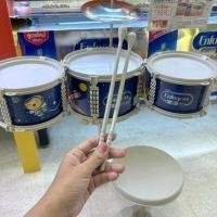 ราคา สินค้าพร้อมจัดส่ง กลองชุดสมาร์ทเอนฟา กลอง3ใบ , ไม้ตี2อัน รุ่นนี้มีเก้าอี้ให้ ขนาดกลองโดยประมาณ : 40*43*22 ซม. (26081800621)
