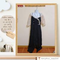 ราคา ชุดดำสาวอวบ จั้มสูทสาวอวบงานป้าย mariya 4xl มือ 1 อก 44 นิ้ว (26918021307)