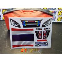 ราคา [พร้อมส่ง] สติ๊กเกอร์ไฟหน้า All New สติ๊กเกอร์หลังคารถกระบะ รถกระป๋องตราเพชร (11646773673)