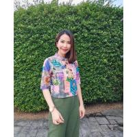 ราคา เสื้อคอจีนกระดุมกระดิ่ง ฝ้านลินินผ้านุ่มมาก (คค68) (22018756278)