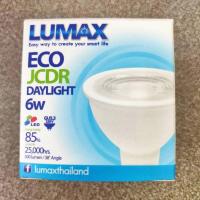 ราคา หลอด LED 6W GU5.3 220V MR16 เดย์ไลท์ Eco JCDR LUMAX (40203408886)