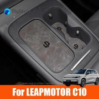 ราคา FT สําหรับ Leapmotor C10 2024 2025 2026 รถถ้วยน้ํา Coaster กันน้ํา Anti Slip รถที่วางแก้ว Coasters หนังอุปกรณ์เสริม (40417384516)