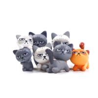 ราคา แมวซ่าหน้าบึ้ง Ailsen 6 ชิ้น MINI แมวกริ้ว PVC CRAFT Miniature ตุ๊กตาประดับสวนขวด น่ารักมาก (7817812093)