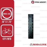 ราคา ยางด้านนอกจักรยาน Polygon City 26" - 26x1.75" (50301341199)