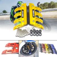 ราคา เหมาะสําหรับ Kawasaki Z1000 Z900 ER6N ZX6R ZX10R บังโคลนด้านหน้าป้องกันกันกระแทกบล็อกฝาครอบป้องกัน (41369505852)