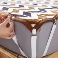 ราคา ที่รัดมุมเตียง ที่รัดมุมที่นอน รัดมุมผ้าปู สายรัดผ้าปูที่นอน สายรัดมุมเตียงนอน ยางรัดมุมเตียงนอนให้ตึง Bed Clip (7661230274)