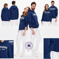 ราคา Original Navy Unisex CONVERSE ALL STAR เสื้อกันหนาวมีฮู้ด (52401287577)