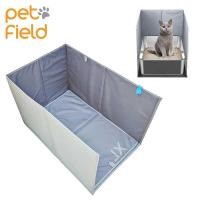 ราคา แมว ขยะ กล่องรั้วพับแบบพกพาป้องกันสกปรกกันน้ําแมวครอก เบาะ สาด-การพิสูจน์ เบาะ ครัวเรือนแมวอุปกรณ์ห้องน้ํา (56902731549)