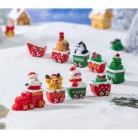 ราคา โมเดลจิ๋วชุดรถไฟคริสต์มาสจิ๋ว 12 ชิ้น สำหรับตกแต่งทุกมุมโปรดของคุณ โต๊ะทำงาน บ้าน ส่งจากไทย A054 (26693146852)