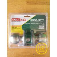 ราคา COLT ลูกบิดห้องน้ำ COLT LITE #A68712 SS ฝาใหญ่ สีสเตนเลส (8752757811)