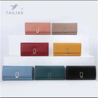 ราคา กระเป๋าสตางค์ใบยาว 3 พับ แบรนด์ TAILIAN (ไต๋เลี่ยน) T5601-061 (18071652673)