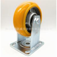 ราคา 17 ซม.อุตสาหกรรมล้อ Flatbed Flatbed รถบรรทุกยูรีเทน Heavy Silent Caster Universal ล้อ 17 ซม.ล้อรถเข็น HMFW (43775056973)