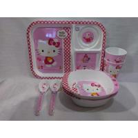 ราคา จานคิตตี้พิ้งกี้ เนื้อเมลามีนของศรีไทยซุปเปอร์แวร์ (8913049065)