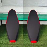 ราคา หนังหุ้มเบาะปาด PCXปี14-25 บางเรียบหัวต่ำ1-2ตอนหนังเรดเดอร์ดำกับลายแฟชั่นไม่ไช่ยางยืด (54751936924)