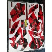 ราคา สติ๊กเกอร์ KSR โฉมเก่าติดรถสีแดงปี 2008 รุ่น 4 (22101894192)