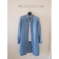 ราคา เดรสยีนส์UNIQLO เดรสยีนส์ เดรสแขนยาว (6574291946)