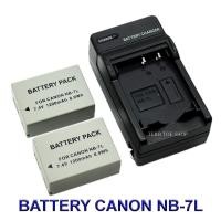 ราคา NB-7L / NB7L Battery and Charger For Canon Powershot SX30 IS,SX30IS,G10,G11,G12,Canon CB-2LZ BY TERB TOE SHOP (18902709911)