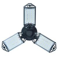 ราคา ไฟ LED ใหม่สำหรับโรงรถ ไฟอุตสาหกรรม ไฟพับได้ปรับเปลี่ยนได้ ไฟคลังสินค้า ไฟโรงรถพับได้ 7 ใบมีด ไฟ LED (47852408364)