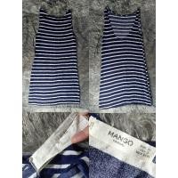 ราคา เดรสกระโปรง MANGO SIZE XS ลายทางขาวน้ำเงิน (29903164981)