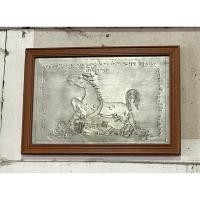 ราคา ม้าเสพนางครูบาวัง ยันต์ม้าเสพนางครูบาวัง ภาพยันต์ม้าเสพนางบนแผ่นเงิน (53452343030)