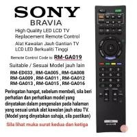 ราคา Sony LED LCD TV เปลี่ยนรีโมทคอนโทรล RM-GA019 (29824108451)