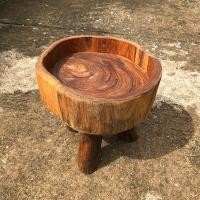 ราคา ถาดไม้สักมีขาสามขาWood Tray (28504826449)