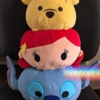 ราคา ตุ๊กตา 3 หัว สติช แอเรียล หมีพู ดิสนีย์ tsumtsum (4727671748)